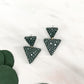 tri spotted dangle earrings | juniper