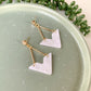 textured arrow dangle